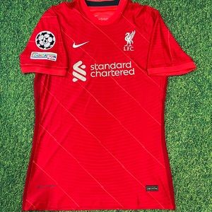Liverpool 21-22 Match Home With M.SALAH Printing